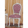 LOT 6 CHAISES CABRIOLET COURONNE DE STYLE LOUIS XV