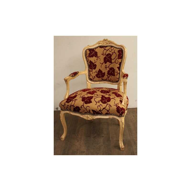 LOT 2 FAUTEUILS CABRIOLET STYLE LOUIS XV - "PROMO -200€"