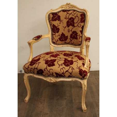 LOT 2 FAUTEUILS CABRIOLET STYLE LOUIS XV - "PROMO -200€"