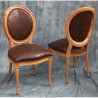 CHAISES MEDAILLON BAROQUE
