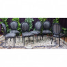 CHAISES MEDAILLON BAROQUE