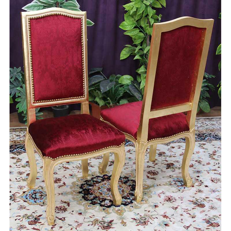 Lot 6 Chaises Louis XV 