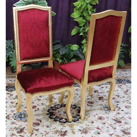 Lot 6 Chaises Louis XV Lot 6 Chaises Louis XV