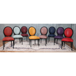 CHAISES MEDAILLON BAROQUE