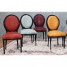 CHAISES MEDAILLON BAROQUE